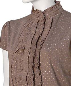 plus clothing torrid ruffled polka blouse dot shoes