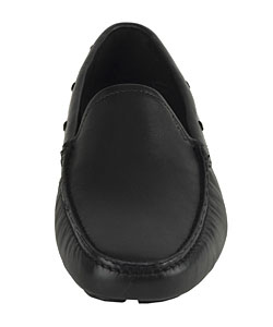 Prada KC5045 Men's Black Leather Slip-on Moccasins - 11068412 ...