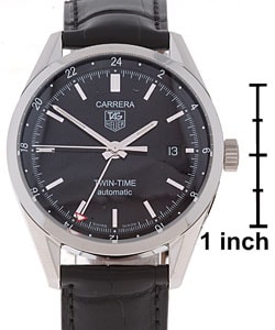 tag heuer dual display watch