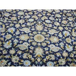 Persian Isfahan Navy Rug (910 x 138)