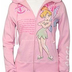 tinkerbell hoodie women's