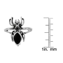 Sterling Silver Tarantula Poison Ring  