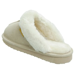 Brumby Womens Backless Sheepskin Slippers  