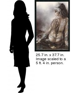 Luis Royo 'Subversive Beauty' Framed PosterZ - Bed Bath & Beyond