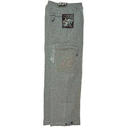 Nesi AG Boys Heather Grey Cargo Sweatpants  