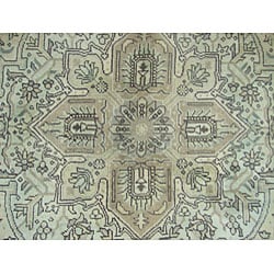 Persian Antique Tabriz Gold/ Brown Rug (8'4 x 11'5) 7x9   10x14 Rugs