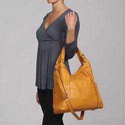 Presa Kennington Oversized Leather Hobo Bag  