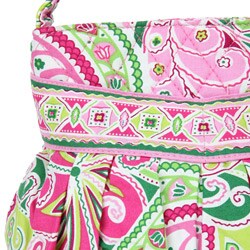 Vera Bradley Pink Pinwheel Hannah Bag - 12138993 - Overstock.com ...