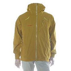 Mammut Men's Large Mustard Makalu Jacket Ski Jackets