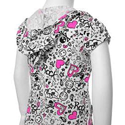 Self Esteem Big Girls Graffiti Print Top  