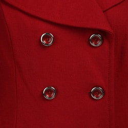 fit and flare plus size coat