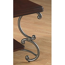 Jackson Dark Mahogany Rectangular End Table