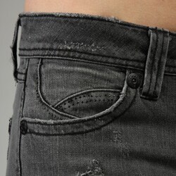 celebrity pink jeans grey