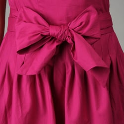 Shop Sandro Women's Pink Cotton Poplin Wrap Dress - Free Shipping Today