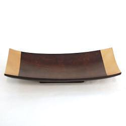 Mango Wood Gold trimmed Tray/Platter (Thailand)  