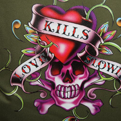 ed hardy purse love kills slowly