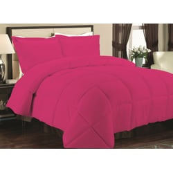 Microfiber Down Alternative Comforter and Sham Set  