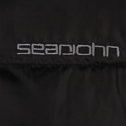 Sean John Boys Black Quilted Puffy Coat  