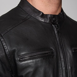 Levis Mens Leather Jacket  