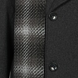 michael kors wool blend scarf coat