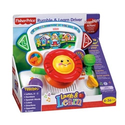 fisher price rumble and learn driver