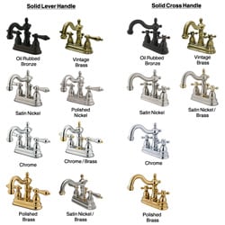 Heritage Double-handle Centerset Bathroom Faucet - Thumbnail 2