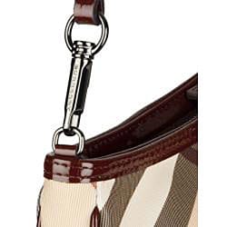 Burberry Small Check Print Shoulder Bag  