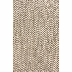 nuLOOM Handmade Restoration Living Wool and Jute Rug (4' x 6') - Thumbnail 2