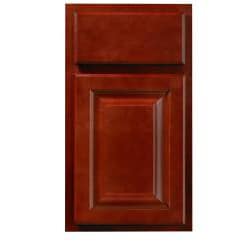 Shop Heritage Classic Cherry Easy Reach Base Kitchen Cabinet - Free ...