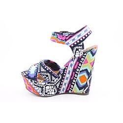multi color steve madden heels