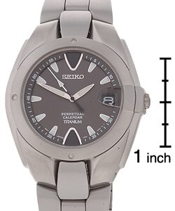 seiko titanium perpetual calendar watch