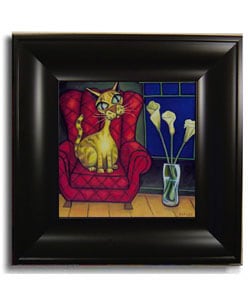 Will Rafuse - House Cats Framed Art Collection - Bed Bath & Beyond - 840100