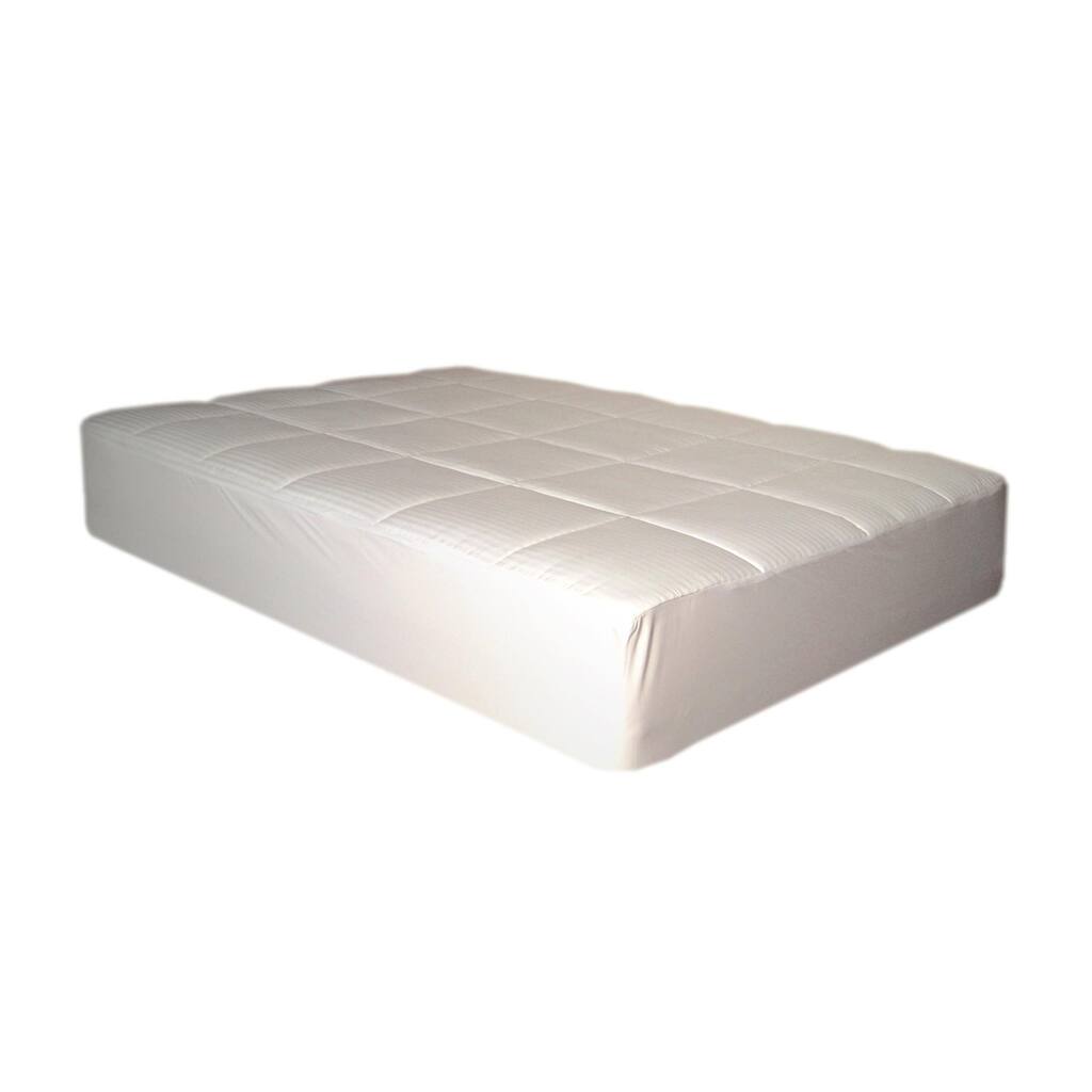 Nanofibre Water Resistant Queen/ King/ Cal King-size Mattress Pad