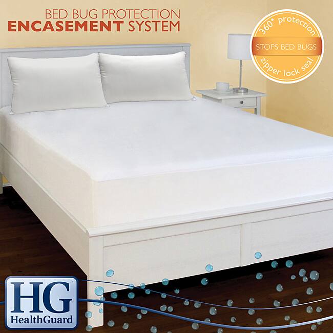 HealthGuard Bed Protector Bed Bug California King-size Mattress Encasement System