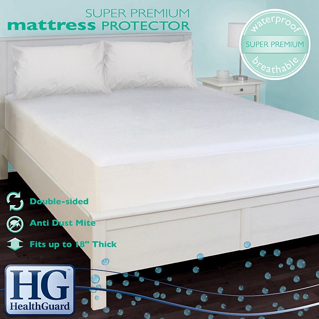 HealthGuard Bed Protector Super Premium Queen size Mattress Protector