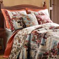 Greenland Home Fashions Montrose 3-piece Quilt Set - Blue