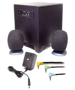 labtec computer speakers with subwoofer