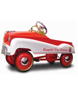 Campbell soup cheap pedal car