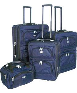 Chaps 4 Piece Spinner Luggage Set 
