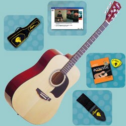 Lyons by Washburn Acoustic Guitar Package - Bed Bath & Beyond - 1781034