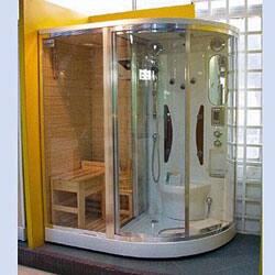 Luxury Sauna And Mage Steam Shower Cabin Combo Mage Steam Shower Cabin Combo
