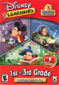 Disney's Learning: 1st - 3rd Grade Bundle - Free Shipping On Orders ...