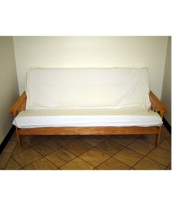 natural futon cover