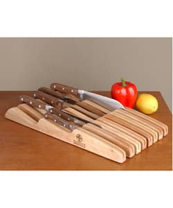 7-Piece Cutlery Knife Set w/8 Inch Chef knife, Wooden Block - Lightning -  Günter Wilhelm