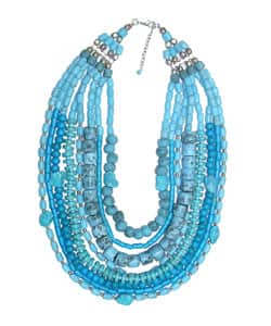 slide 1 of 3, Turquoise Colored Passion Necklace (India)