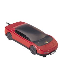 slide 1 of 2, Kinyo Red One-way Sports Car VHS Rewinder