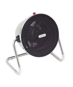 DeLonghi Stainless Steel Retro Fan Heater Refurbished