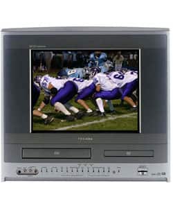 Toshiba Mw14f51 14 Inch Tv Dvd Vcr Combo Refurbished Overstock