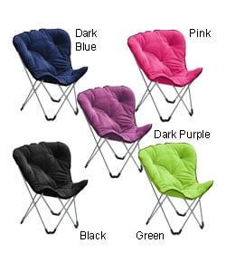 Plush butterfly chair hot sale