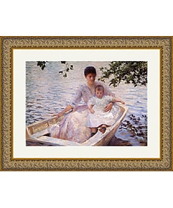 Edmund Tarbell Mother & Child in Boat Framed Print - Bed Bath & Beyond ...